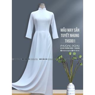 Áo Dài Trắng Học Sinh THS001